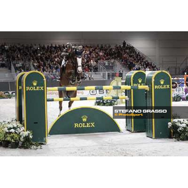 Simone Coata and Cannavaro 17 Rolex Fei World Cup Jumping Verona Fieracavalli 2012 Verona,11th nov.2012 ph.Stefano Grasso