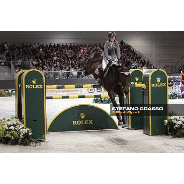 Meredith Michaels Beerbaum and Bella Donna 66 Rolex Fei World Cup Jumping Verona Fieracavalli 2012 Verona,11th nov.2012 ph.Stefano Grasso