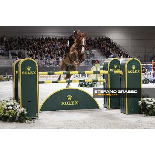 Sergio Alvarez Moya and Zipper Rolex Fei World Cup Jumping Verona Fieracavalli 2012 Verona,11th nov.2012 ph.Stefano Grasso