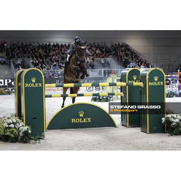 Marco Kutscher and Cash 91 Rolex Fei World Cup Jumping Verona Fieracavalli 2012 Verona,11th nov.2012 ph.Stefano Grasso