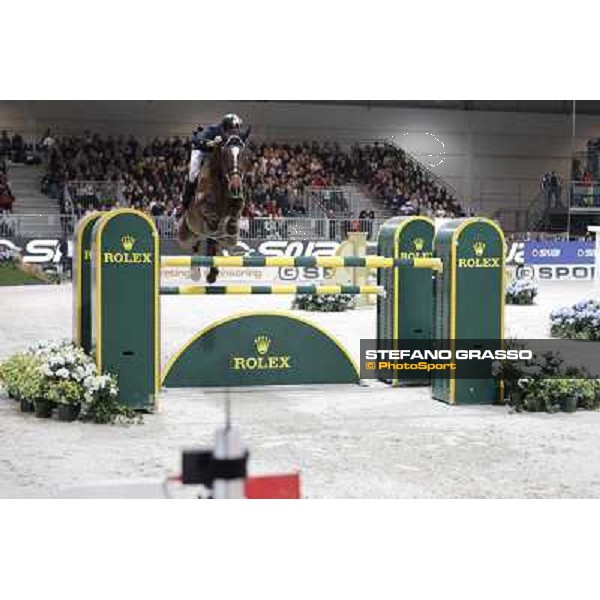 Luca Maria Moneta and Neptune Brecourt Rolex Fei World Cup Jumping Verona Fieracavalli 2012 Verona,11th nov.2012 ph.Stefano Grasso