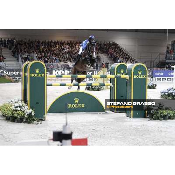 Christian Ahlmann and Taloubet Z Rolex Fei World Cup Jumping Verona Fieracavalli 2012 Verona,11th nov.2012 ph.Stefano Grasso