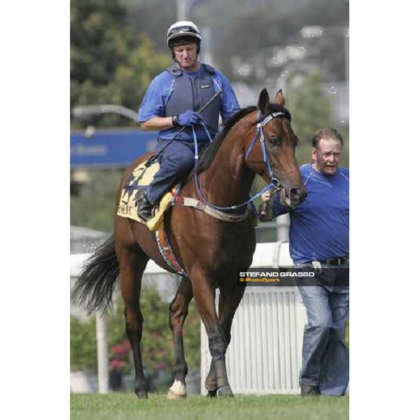 Elvstroem Sha Tin morning track works 18th april 2005 ph. The Hong Kong Jockey club