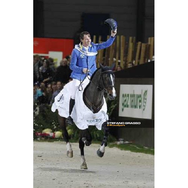 Christian Ahlmann and Taloubet Z win the Rolex IJRC Top Ten 2012 Geneve,7th dec.2012 ph.Stefano Grasso