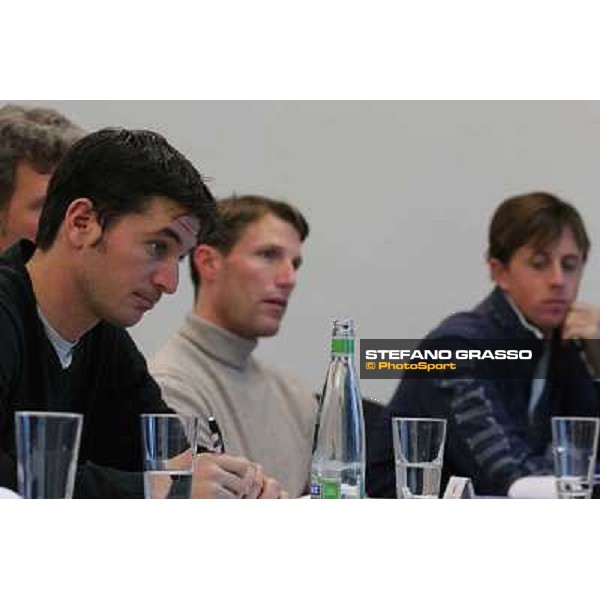 Steve Guerdat,Kevin Staut IJRC General Assembly Geneve,8th dec.2012 ph.IJRC/SGrasso