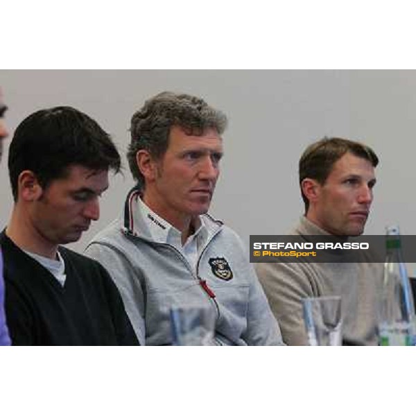Steve Guerdat,Ludger Beerbaum and Kevin Staut IJRC General Assembly Geneve,8th dec.2012 ph.IJRC/SGrasso