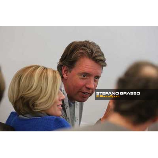 Marcus and Meredith Michaels-Beerbaum IJRC General Assembly Geneve,8th dec.2012 ph.IJRC/SGrasso