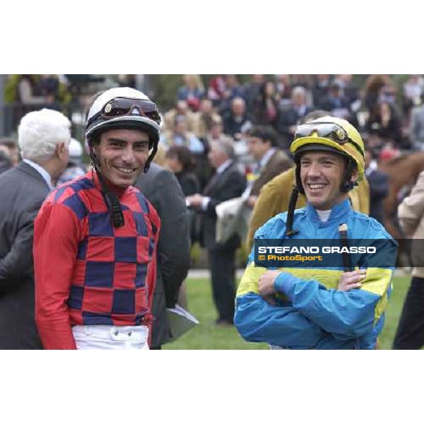 Frankie Dettori and Endo Botti Rome Capannelle, 24th april 2005 ph. Stefano Grasso