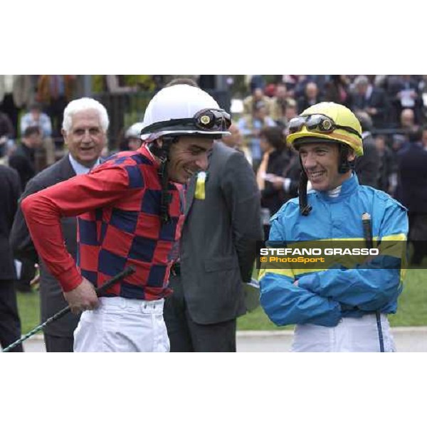 Frankie Dettori and Endo Botti Rome Capannelle, 24th april 2005 ph. Stefano Grasso