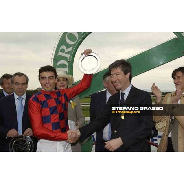 giving prize of Premio Parioli Rome Capannelle, 24th april 2005 ph. Stefano Grasso