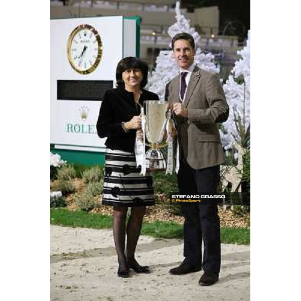 Eleonora Ottaviani and Merrick Haydon Top 10 Rolex IJRC Geneve,7th dec.2012 ph.IJRC/SGrasso
