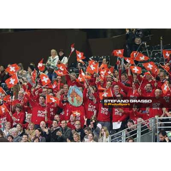 Steve Guerdat\'s supporters Top 10 Rolex IJRC Geneve,7th dec.2012 ph.IJRC/SGrasso