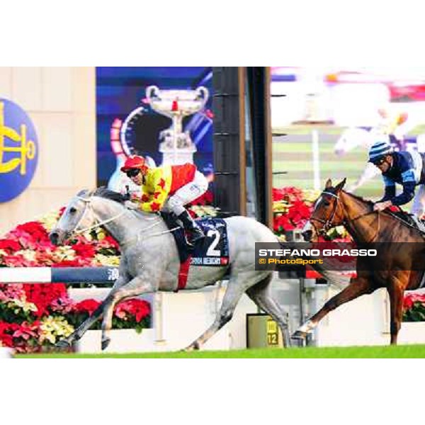 CALIFORNIA MEMORY - M Chadwick win The Longines Hong Kong Cup 09th of December 2012 at Sha Tin,Hong Kong Photo Peeo Ploff
