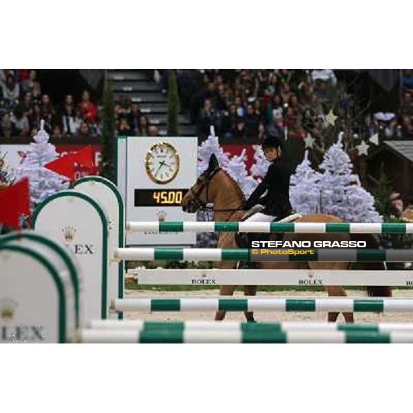 Edwina Tops-Alexander and Cevo Itot du Chateau Grand Prix Rolex - Rolex Fei World Cup Geneve,9th dec.2012 ph.IJRC/SGrasso
