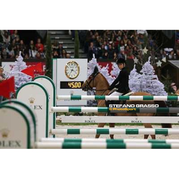 Edwina Tops-Alexander and Cevo Itot du Chateau Grand Prix Rolex - Rolex Fei World Cup Geneve,9th dec.2012 ph.IJRC/SGrasso