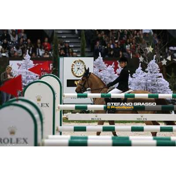 Edwina Tops-Alexander and Cevo Itot du Chateau Grand Prix Rolex - Rolex Fei World Cup Geneve,9th dec.2012 ph.IJRC/SGrasso