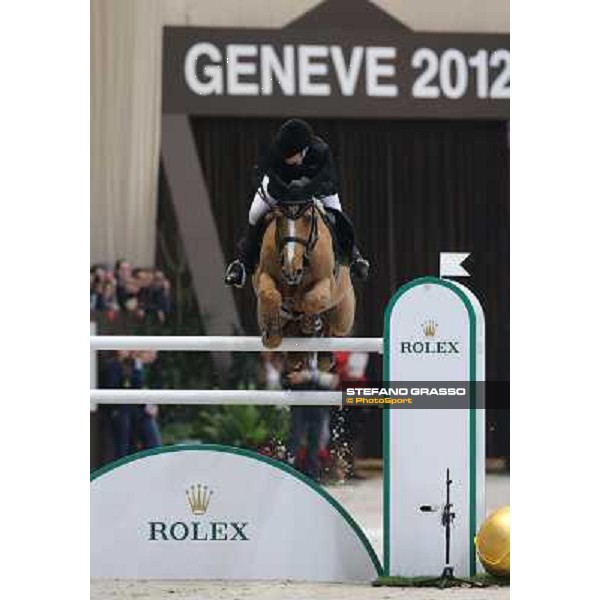 Edwina Tops-Alexander and Cevo Itot du Chateau Grand Prix Rolex - Rolex Fei World Cup Geneve,9th dec.2012 ph.IJRC/SGrasso