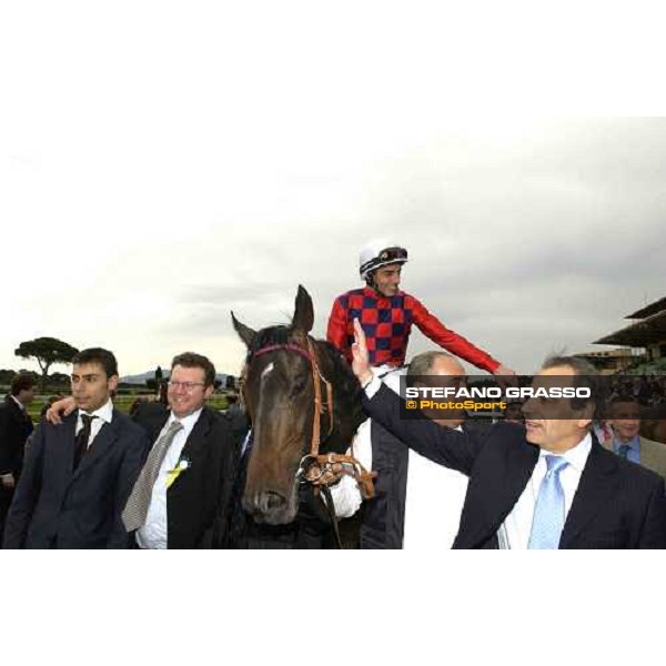 Premio Parioli Endo Botti and Remonti winners of Premio Parioli Rome Capannelle, 24th april 2005 ph. Stefano Grasso