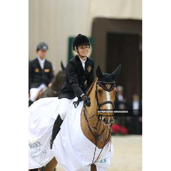 Edwina Tops-Alexander and Cevo Itot du Chateau Grand Prix Rolex - Rolex Fei World Cup Geneve,9th dec.2012 ph.IJRC/SGrasso