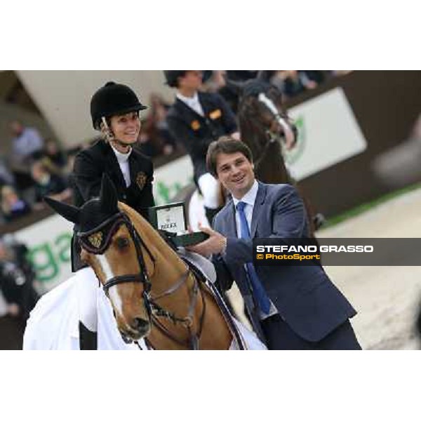 Edwina Tops-Alexander and Cevo Itot du Chateau Grand Prix Rolex - Rolex Fei World Cup Geneve,9th dec.2012 ph.IJRC/SGrasso