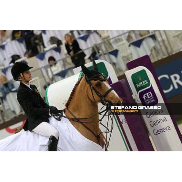 Edwina Tops-Alexander and Cevo Itot du Chateau Grand Prix Rolex - Rolex Fei World Cup Geneve,9th dec.2012 ph.IJRC/SGrasso