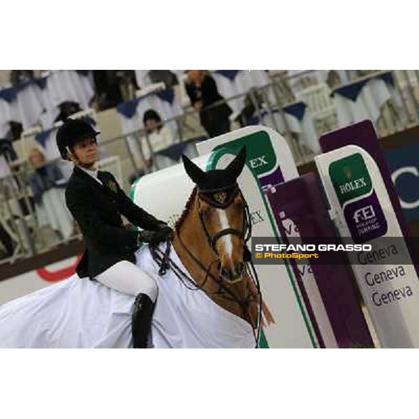 Edwina Tops-Alexander and Cevo Itot du Chateau Grand Prix Rolex - Rolex Fei World Cup Geneve,9th dec.2012 ph.IJRC/SGrasso