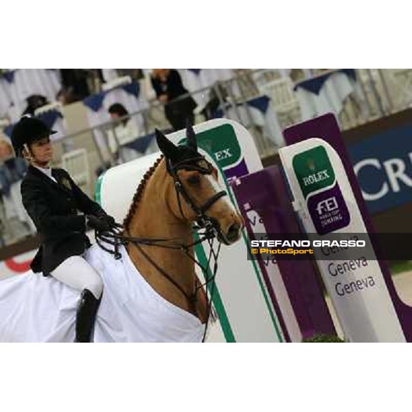 Edwina Tops-Alexander and Cevo Itot du Chateau Grand Prix Rolex - Rolex Fei World Cup Geneve,9th dec.2012 ph.IJRC/SGrasso