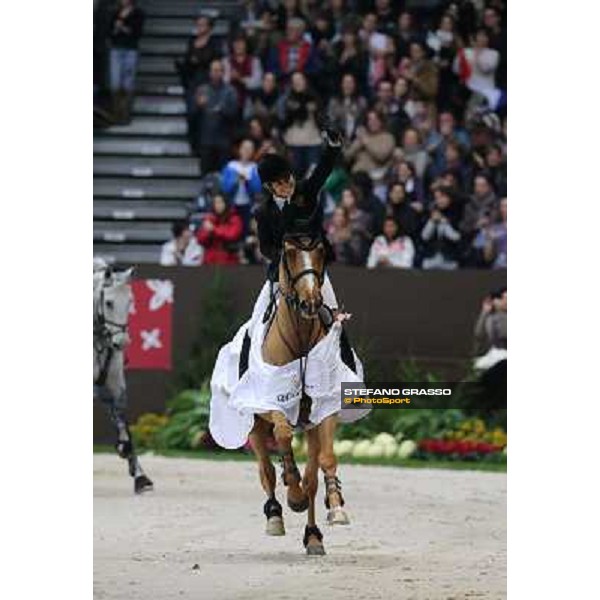 Edwina Tops-Alexander and Cevo Itot du Chateau Grand Prix Rolex - Rolex Fei World Cup Geneve,9th dec.2012 ph.IJRC/SGrasso