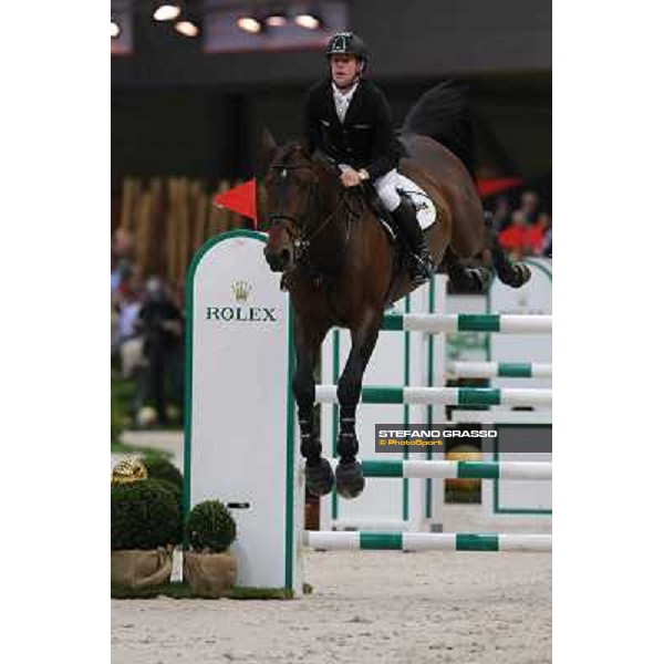 Marcus Ehning and Copin Van de Broy Top 10 Rolex IJRC Geneve,7th dec.2012 ph.IJRC/StefanoGrasso