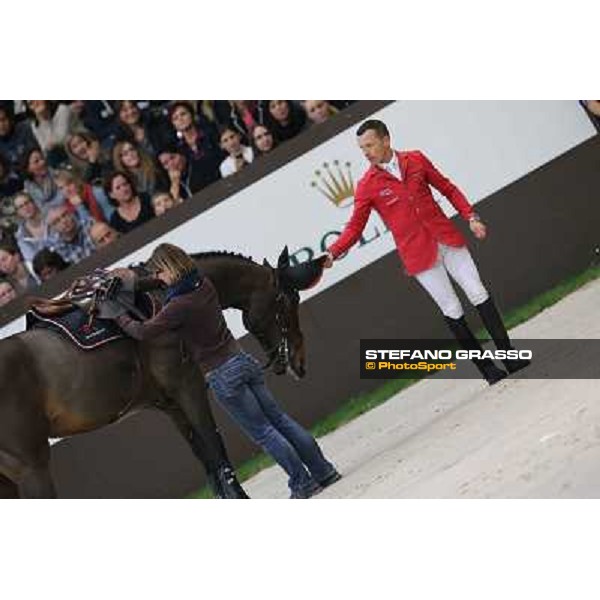 Pius Schwizer and Verdi III Top 10 Rolex IJRC Geneve,7th dec.2012 ph.IJRC/StefanoGrasso