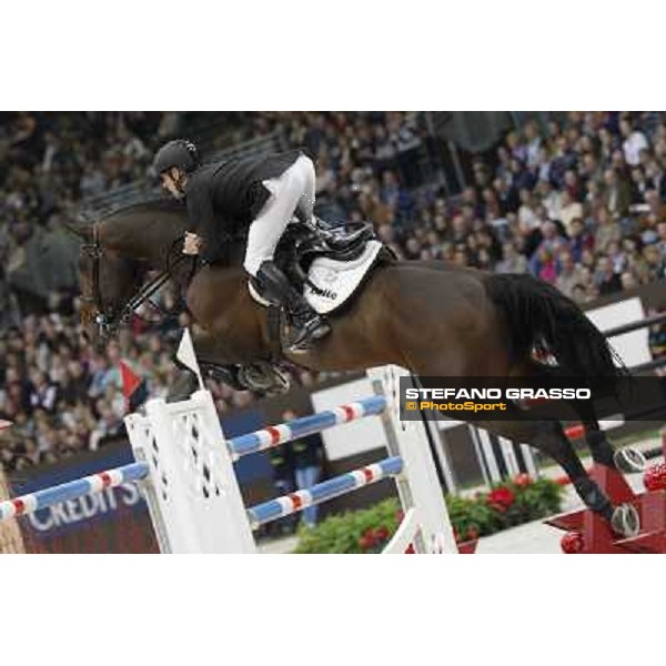 Marcus Ehning and Copin Van De Broy Top 10 Rolex IJRC Geneve,7th dec.2012 ph.IJRC/StefanoGrasso