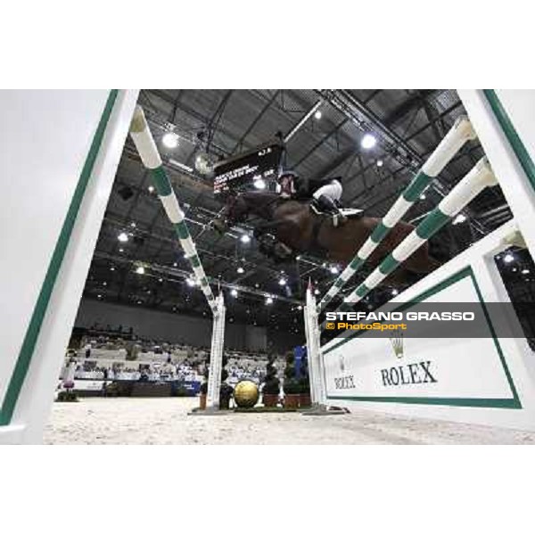 Marcus Ehning and Copin Van de Broy Top 10 Rolex IJRC Geneve,7th dec.2012 ph.IJRC/StefanoGrasso