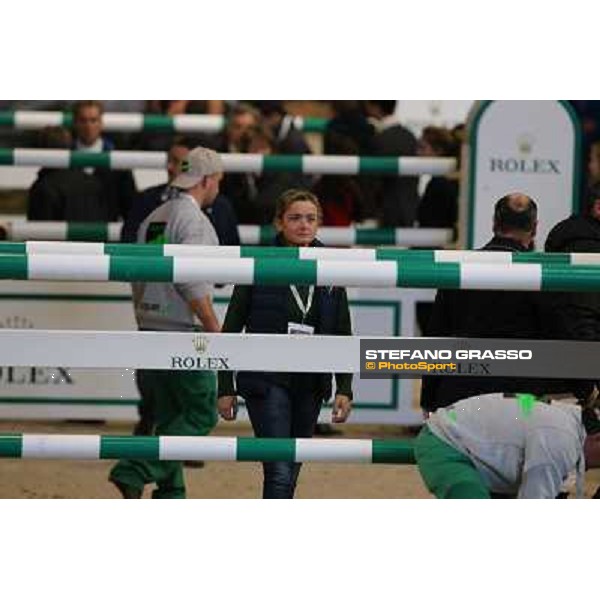 Philippe Le Jeune and Lucia Vizzini Grand Prix Rolex Rolex Fei World Cup Geneve,9th dec.2012 ph.IJRC/StefanoGrasso