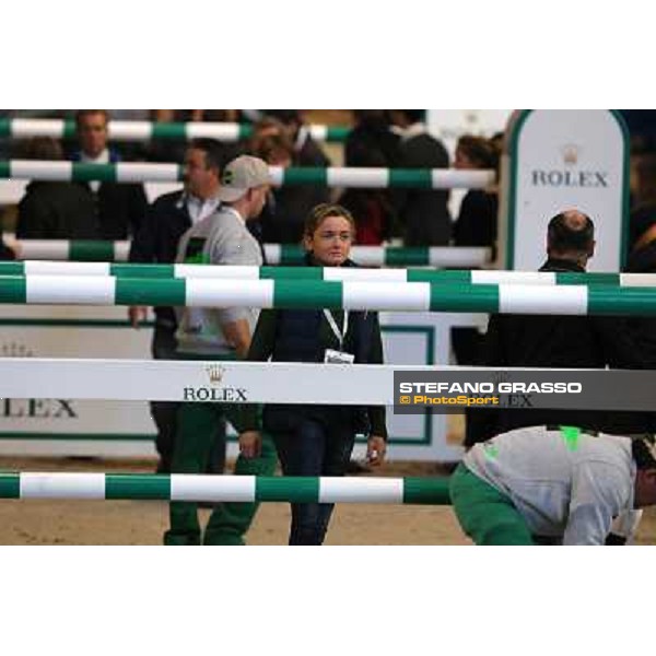 Philippe Le Jeune and Lucia Vizzini Grand Prix Rolex Rolex Fei World Cup Geneve,9th dec.2012 ph.IJRC/StefanoGrasso