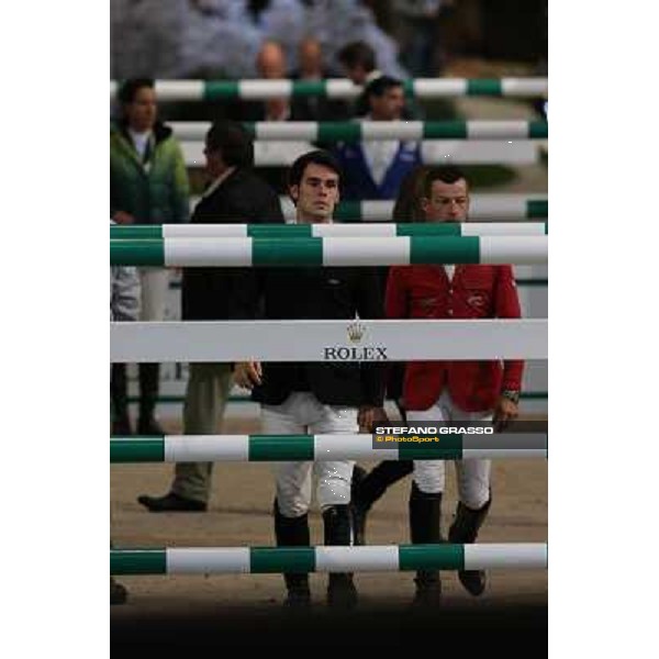 Sergio Alvarez Moya and Pius Schwizer Grand Prix Rolex Rolex Fei World Cup Geneve,9th dec.2012 ph.IJRC/StefanoGrasso