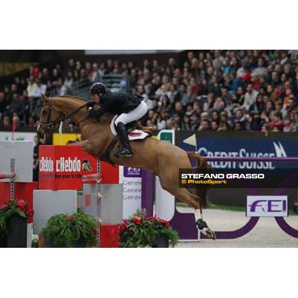 William Funnell on Billy Angelo Grand Prix Rolex Rolex Fei World Cup Geneve,9th dec.2012 ph.IJRC/StefanoGrasso
