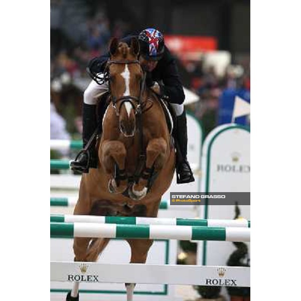 William Funnell on Billy Angelo Grand Prix Rolex Rolex Fei World Cup Geneve,9th dec.2012 ph.IJRC/StefanoGrasso