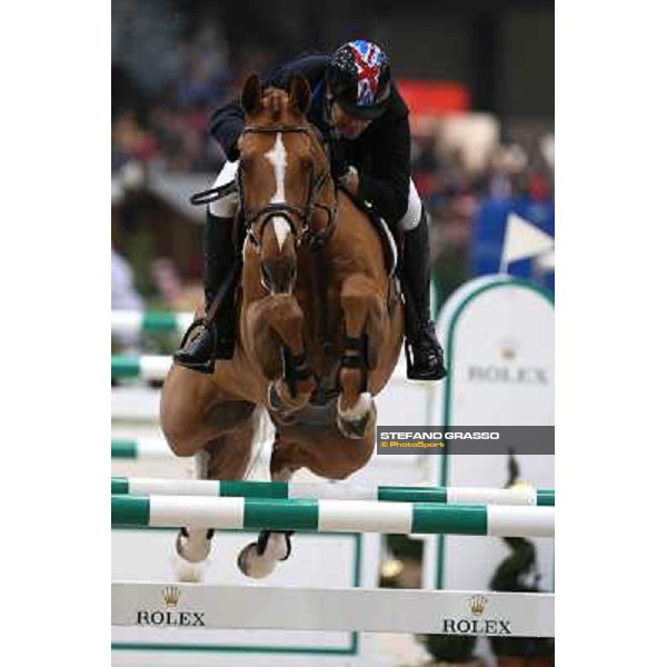 William Funnell on Billy Angelo Grand Prix Rolex Rolex Fei World Cup Geneve,9th dec.2012 ph.IJRC/StefanoGrasso