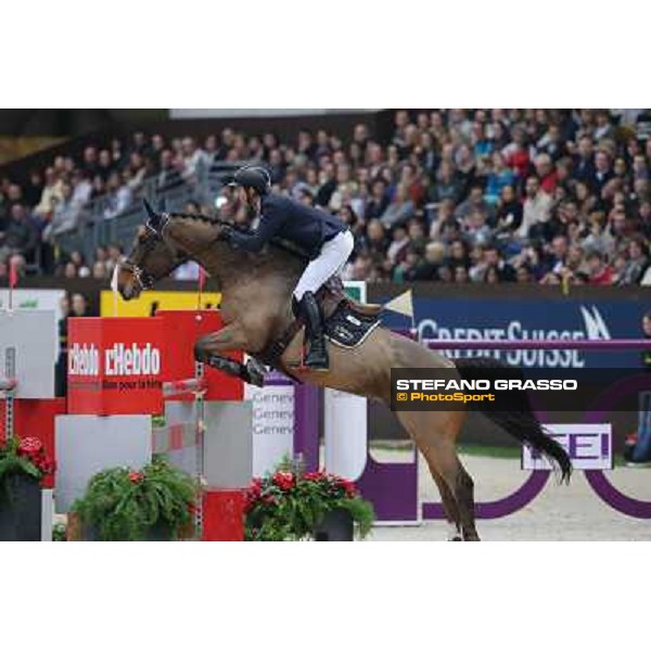 Luca Maria Moneta on Neptune Brecourt Grand Prix Rolex Rolex Fei World Cup Geneve,9th dec.2012 ph.IJRC/StefanoGrasso