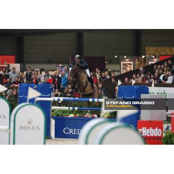 Luca Maria Moneta on Neptune Brecourt Grand Prix Rolex Rolex Fei World Cup Geneve,9th dec.2012 ph.IJRC/StefanoGrasso