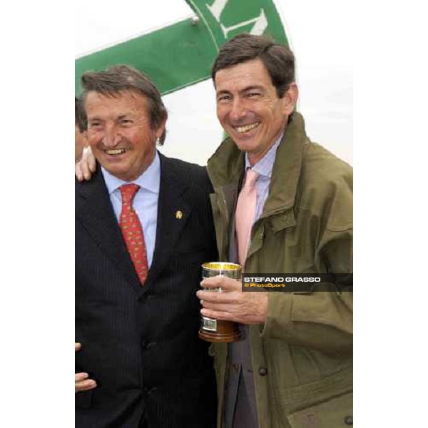 Loreto Luciano and Giorgio Guglielmi Rome Capannelle 24th april 2005 ph. Stefano Grasso