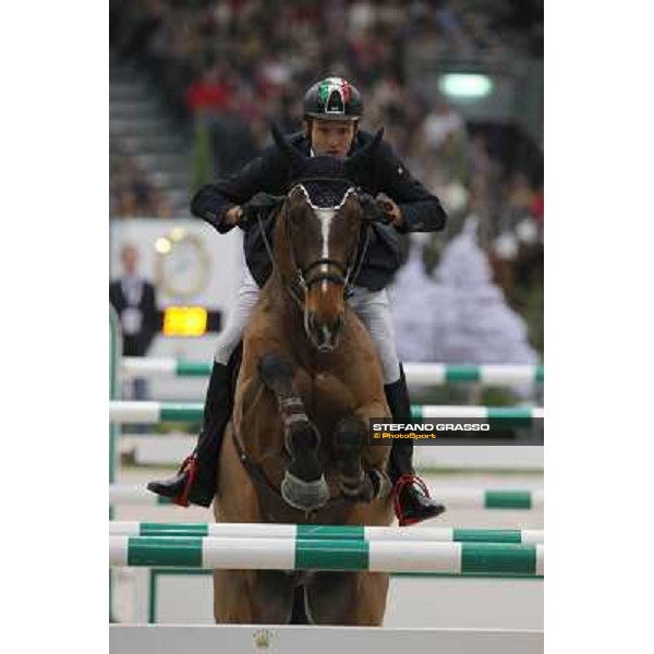 Luca Maria Moneta on Neptune Brecourt Grand Prix Rolex Rolex Fei World Cup Geneve,9th dec.2012 ph.IJRC/StefanoGrasso