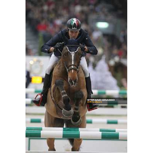 Luca Maria Moneta on Neptune Brecourt Grand Prix Rolex Rolex Fei World Cup Geneve,9th dec.2012 ph.IJRC/StefanoGrasso
