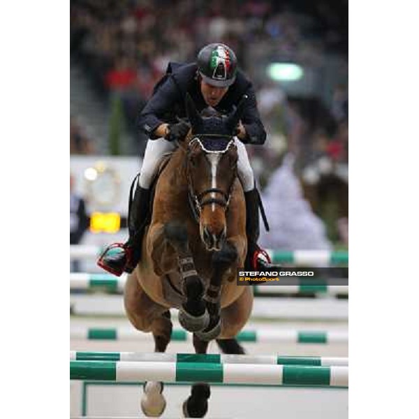 Luca Maria Moneta on Neptune Brecourt Grand Prix Rolex Rolex Fei World Cup Geneve,9th dec.2012 ph.IJRC/StefanoGrasso