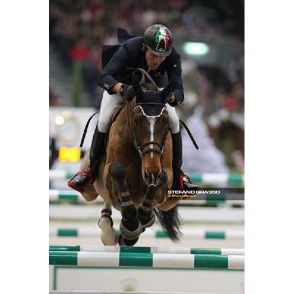 Luca Maria Moneta on Neptune Brecourt Grand Prix Rolex Rolex Fei World Cup Geneve,9th dec.2012 ph.IJRC/StefanoGrasso