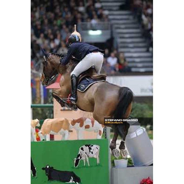 Luca Maria Moneta on Neptune Brecourt Grand Prix Rolex Rolex Fei World Cup Geneve,9th dec.2012 ph.IJRC/StefanoGrasso
