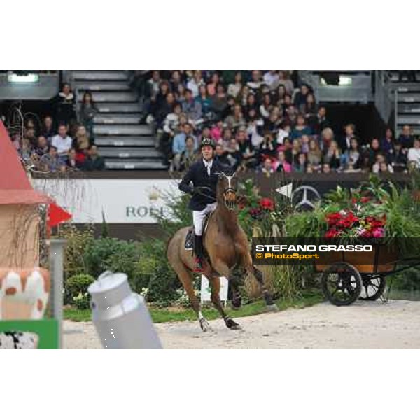 Luca Maria Moneta on Neptune Brecourt Grand Prix Rolex Rolex Fei World Cup Geneve,9th dec.2012 ph.IJRC/StefanoGrasso