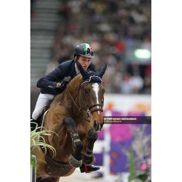 Luca Maria Moneta on Neptune Brecourt Grand Prix Rolex Rolex Fei World Cup Geneve,9th dec.2012 ph.IJRC/StefanoGrasso