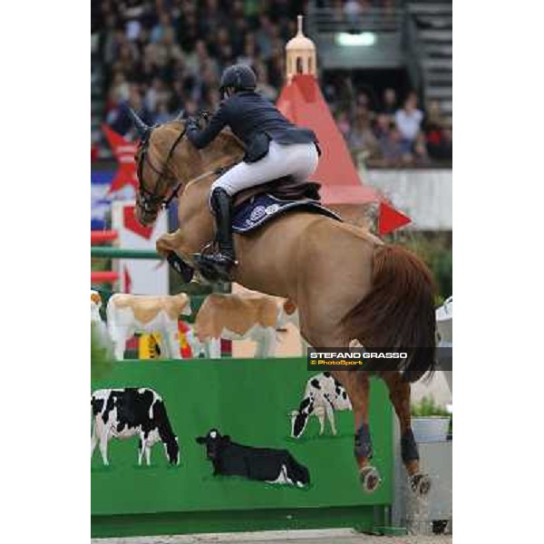 Christina Liebherr on L.B.Callas Sitte Z Grand Prix Rolex Rolex Fei World Cup Geneve,9th dec.2012 ph.IJRC/StefanoGrasso
