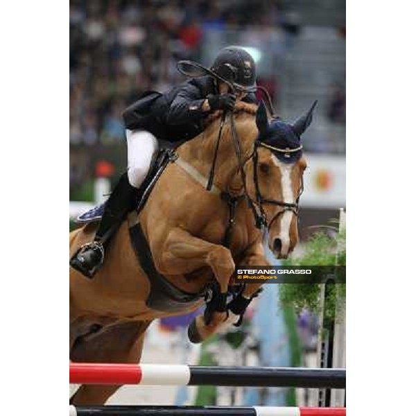 Christina Liebherr on L.B.Callas Sitte Z Grand Prix Rolex Rolex Fei World Cup Geneve,9th dec.2012 ph.IJRC/StefanoGrasso